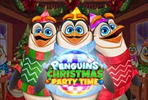 Penguins Christmas Party Time